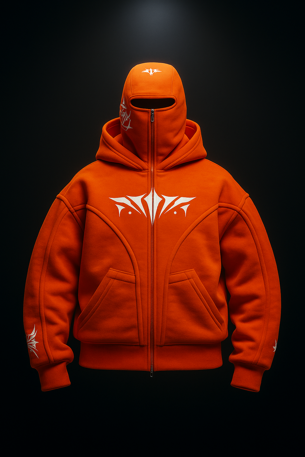 Phantom Hoodie Full Black retour